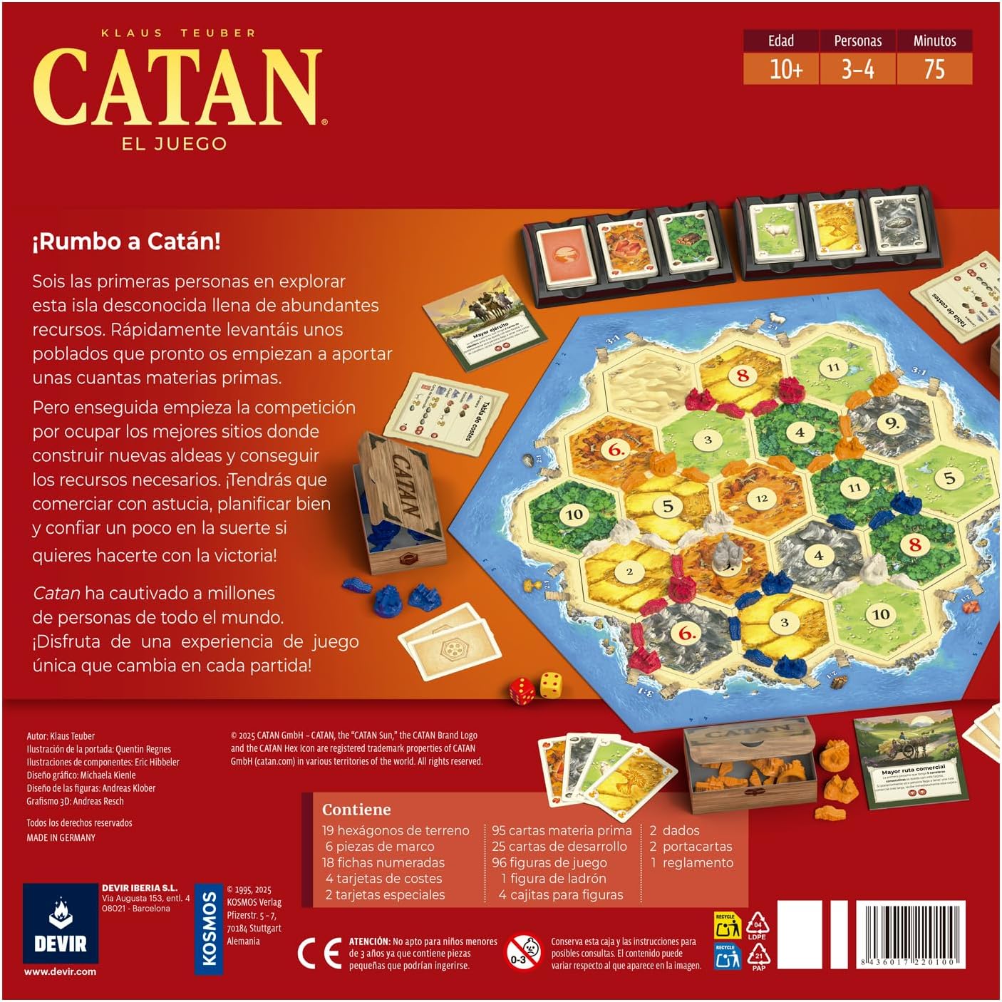 Catan Nueva Edición (Español) - Imagen 2