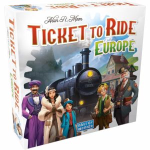 Ticket to ride europe Nueva Edición (Ingles) - caja del juego