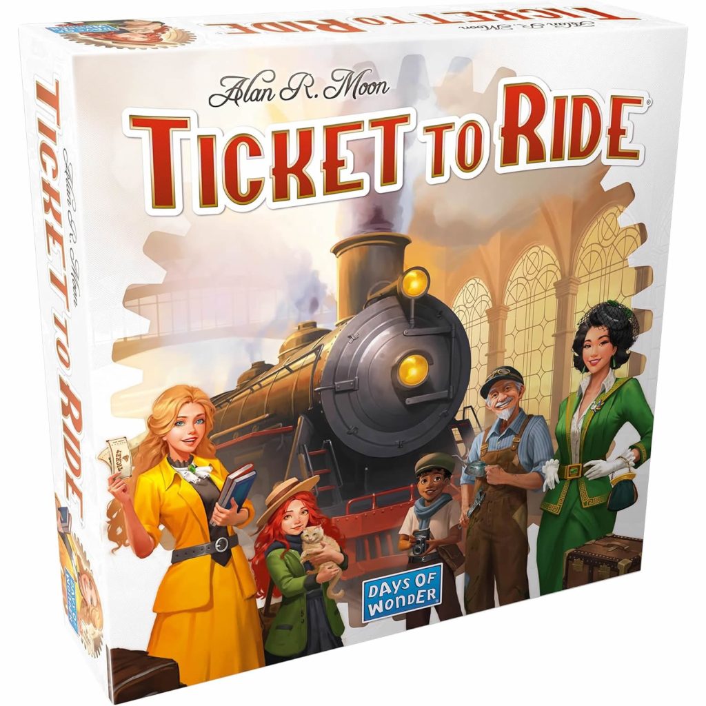 Ticket to ride Nueva Edición (Ingles) - caja del juego de mesa