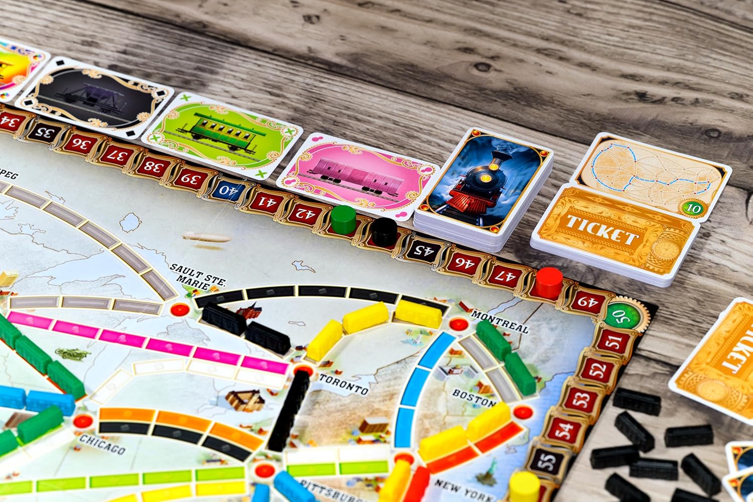 Ticket to ride Nueva Edición (Ingles) - Imagen 3