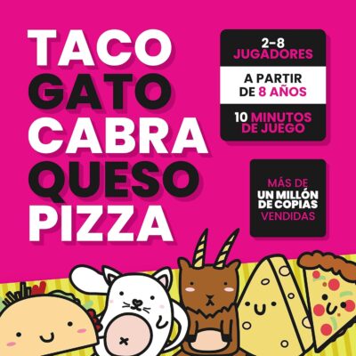 TACO GATO CABRA QUESO PIZZA (Español) - Imagen 3