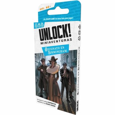 Unlock! Miniaventuras Asesinato en Birmingham (Español)