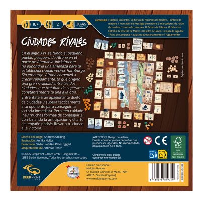 Ciudades rivales (Español) - Imagen 2