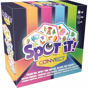 Spot it Dobble Connect (Español) - caja del juego de mesa