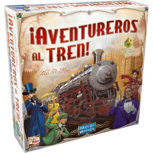 ¡AVENTUREROS AL TREN! (Español) - caja del juego de mesa