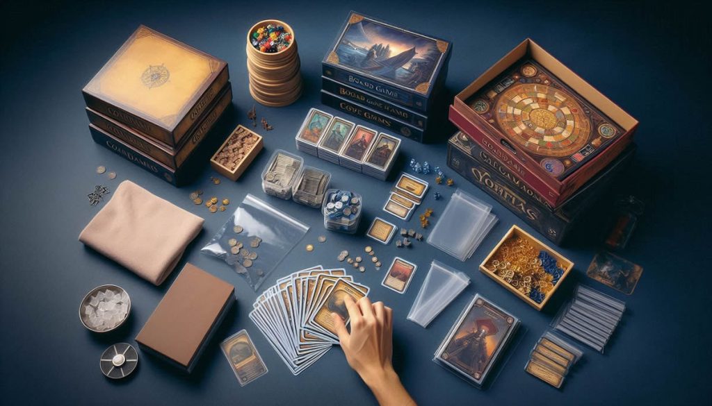 Cómo cuidar tus juegos de mesa – Fundas y organización – El Mundo del Meeple