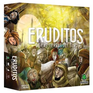 ERUDITOS DE LAS TIERRAS DEL SUR (Español) - caja del juego