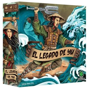 El legado de Yu (Español) - caja del juego de mesa