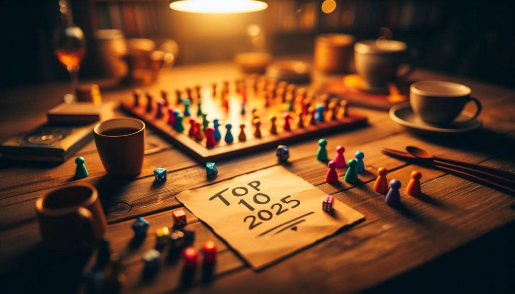 Top 10 juegos de mesa de 2025 – selección de imprescindibles del año