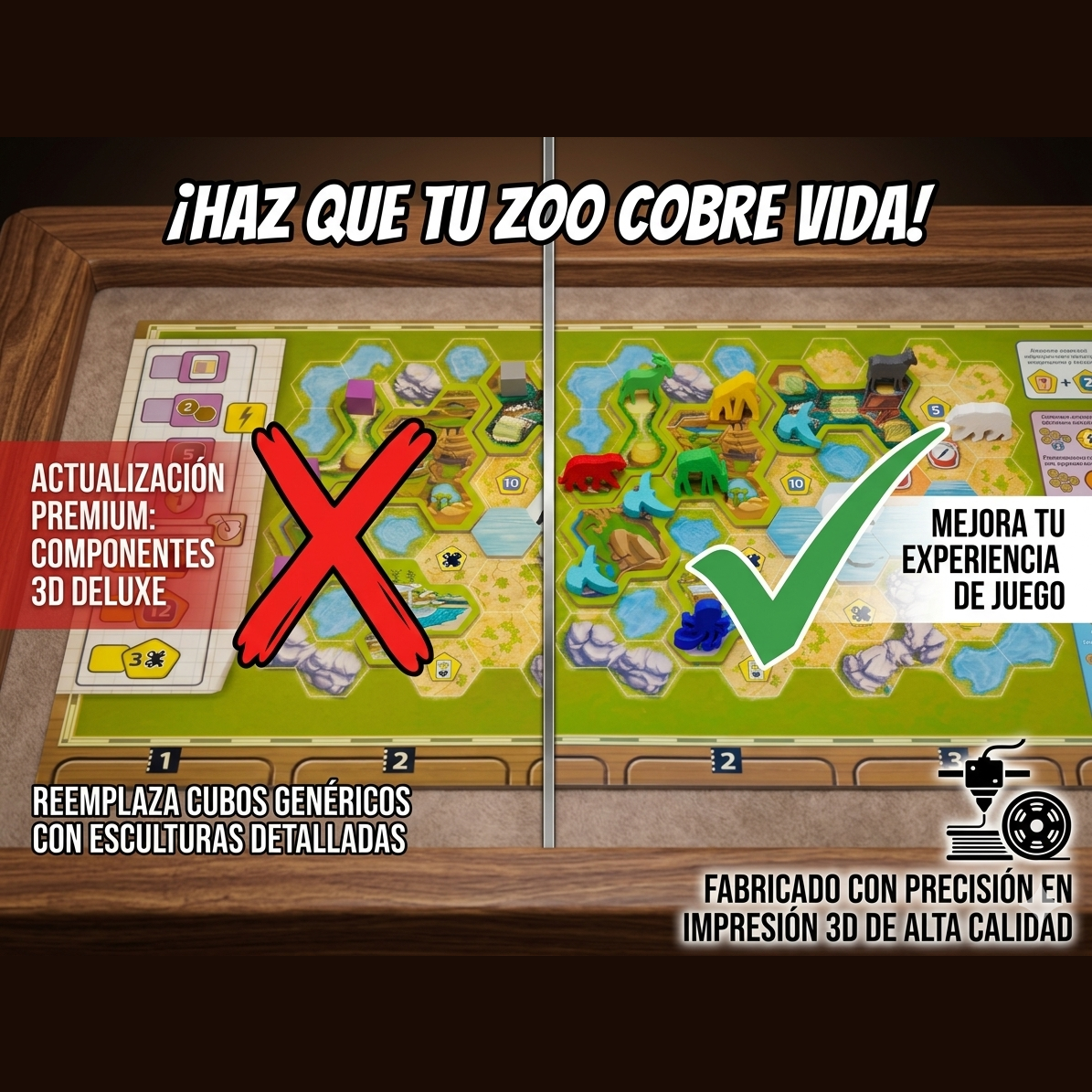 Set 3D para Ark Nova (Pack x160) - caja del juego