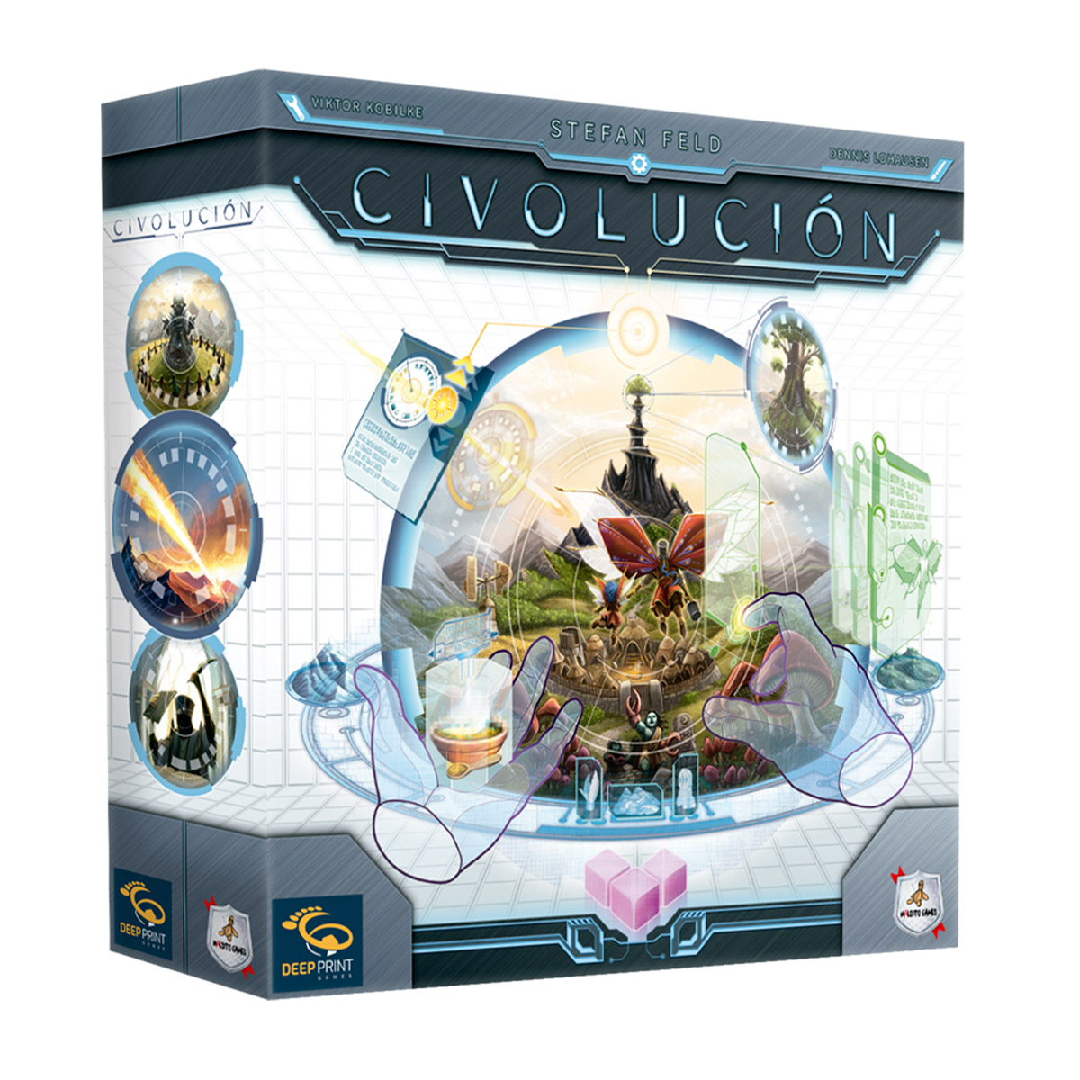 Civolución + Paquete de expansión (Español) - caja del juego