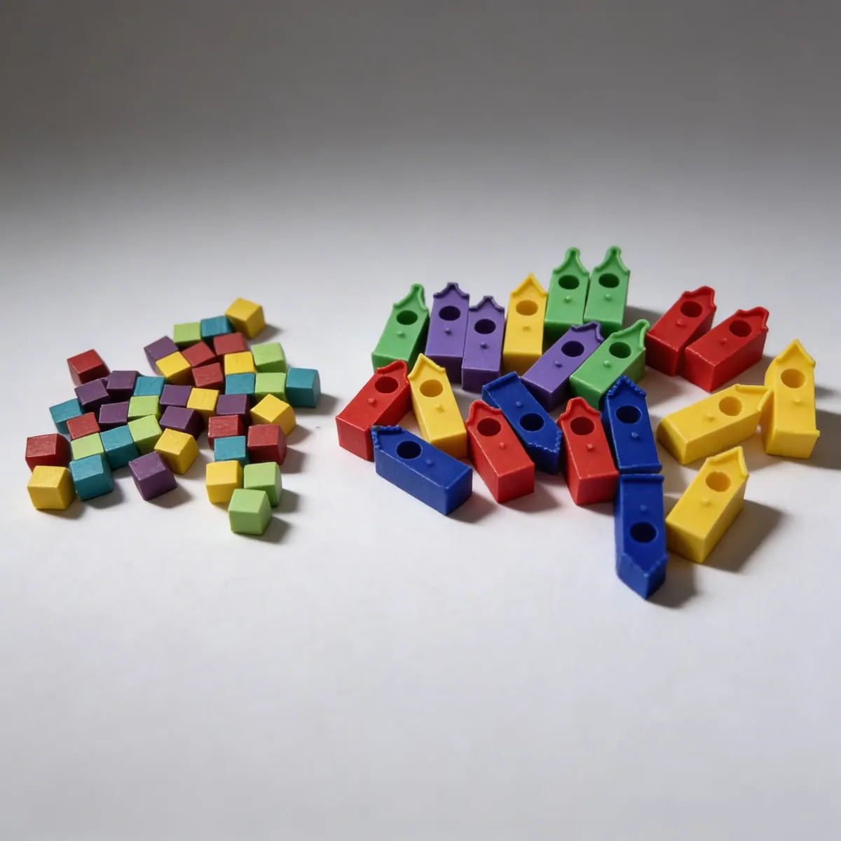 Set de Casitas 3D para Wingspan (Pack x40) - componentes del juego de mesa