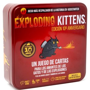 Exploding Kittens 10 Aniversario (Español) - caja del juego