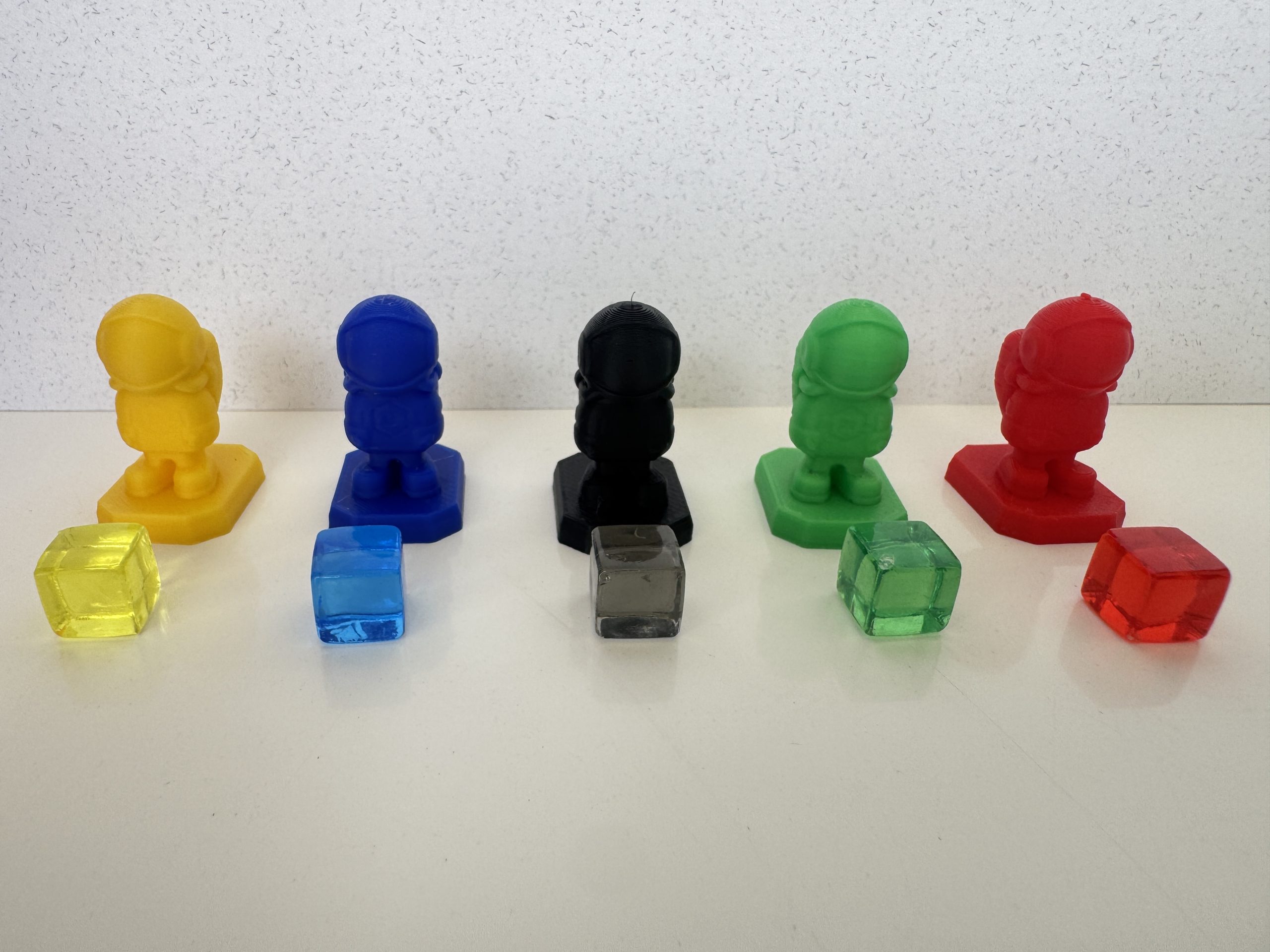 Set de Marcadores 3D para Terraforming Mars - componentes del juego de mesa