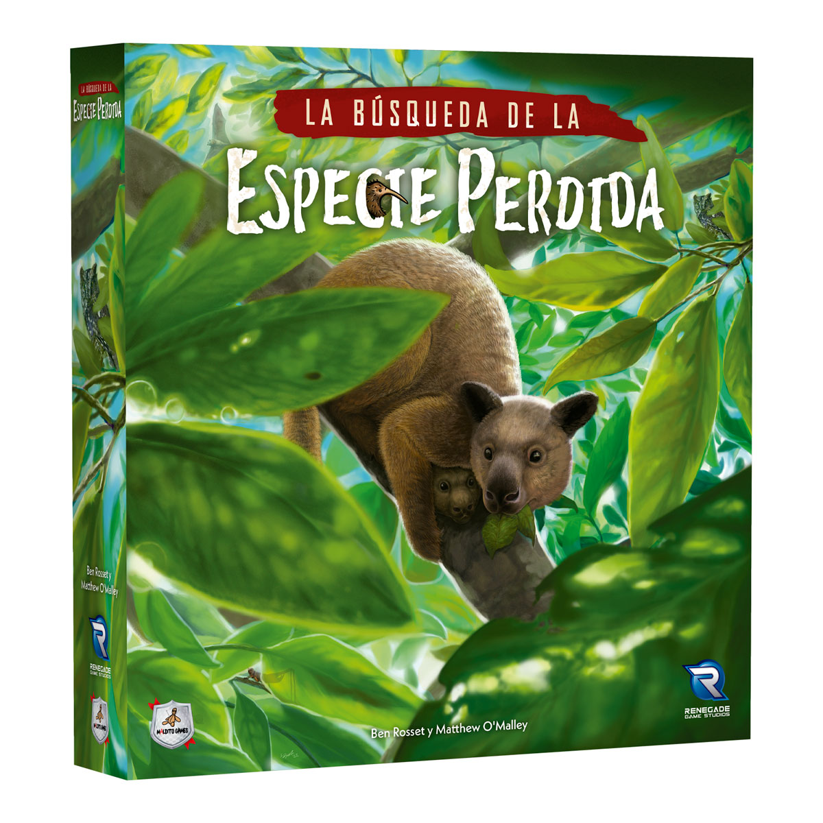 La busqueda de la Espacie Perdida (Español) - caja del juego