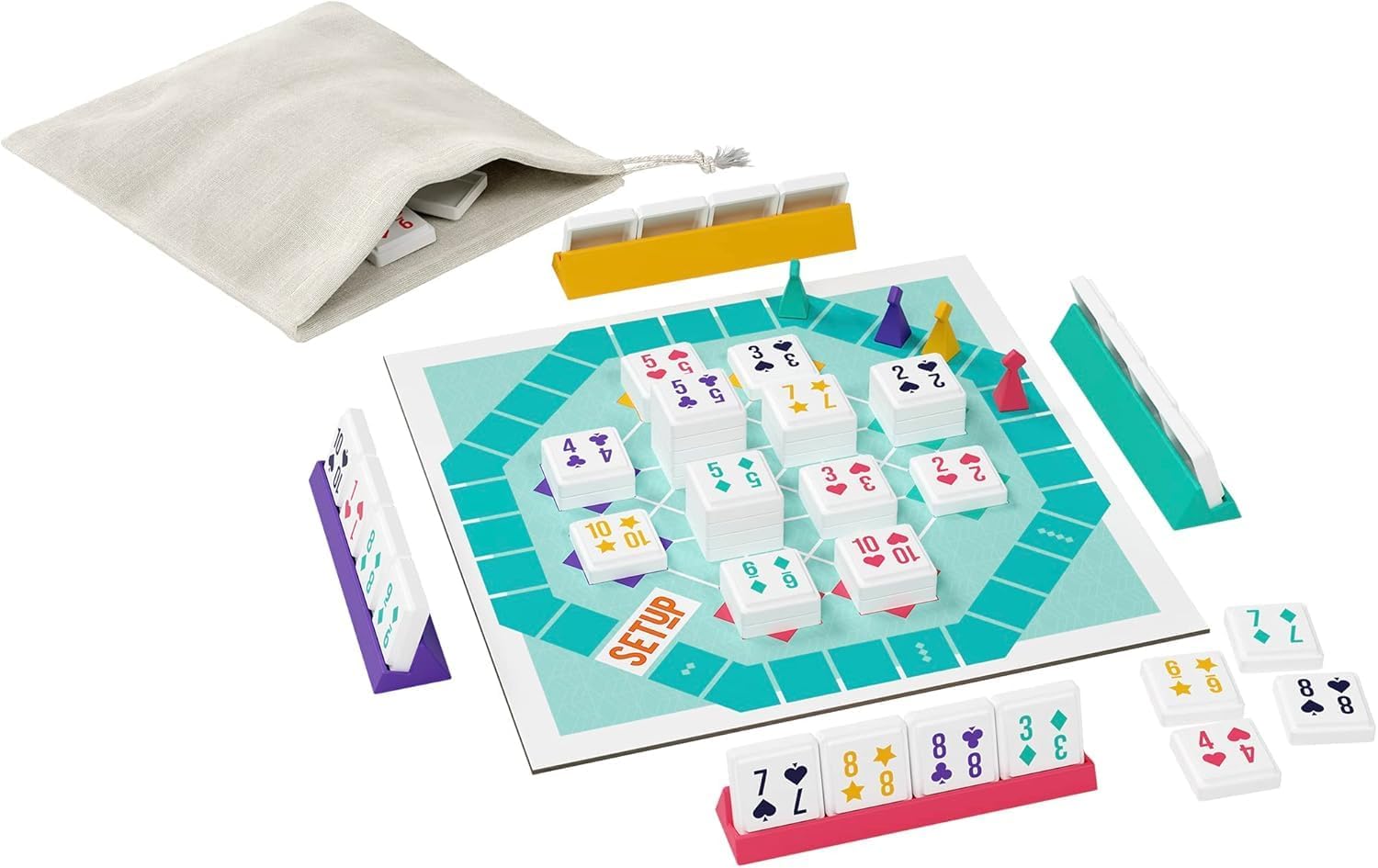 SETUP (Español) - juego desplegado en la mesa