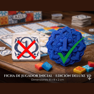 Token Jugador Inicial Azul