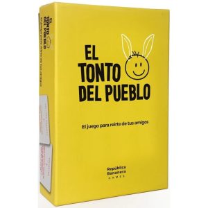 El tonto del pueblo (Español) - caja del juego