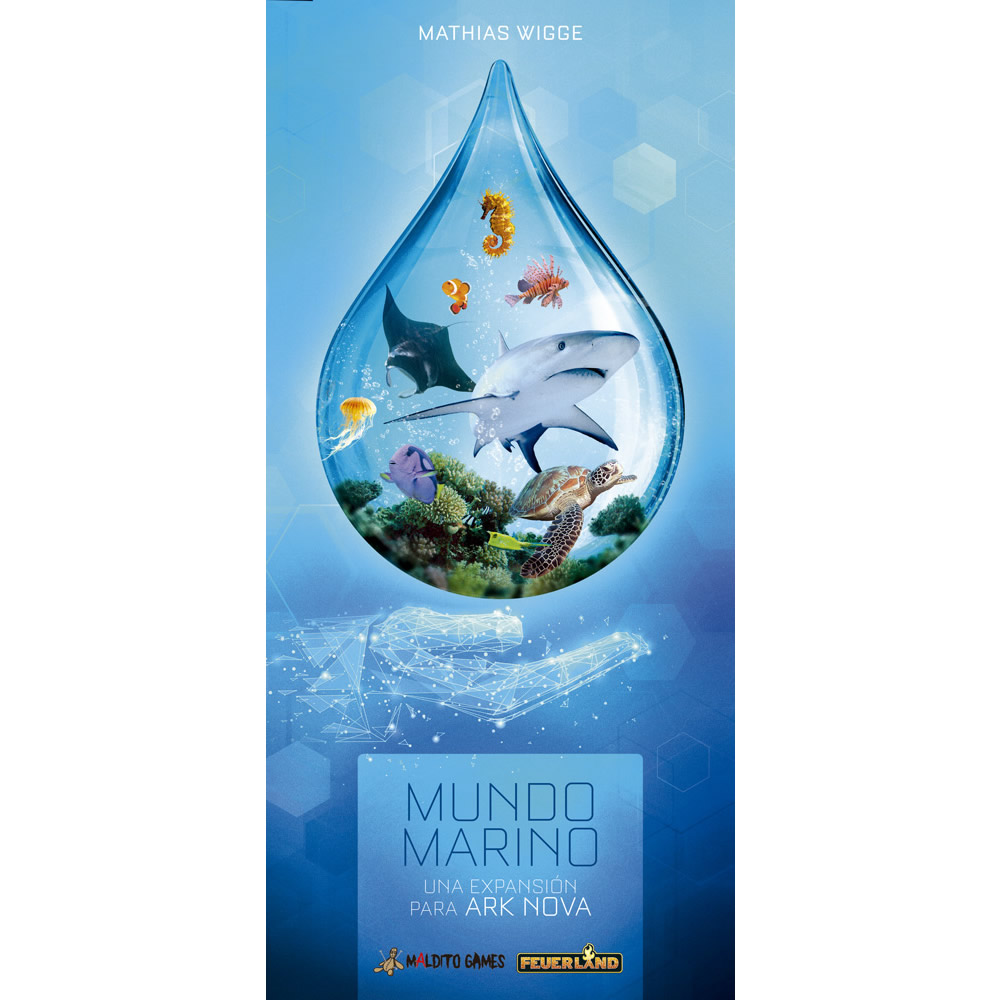 Ark Nova Mundo Marino (Español) - caja del juego