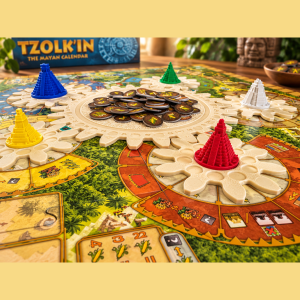 Pirámides 3D para Tzolk’in - caja del juego