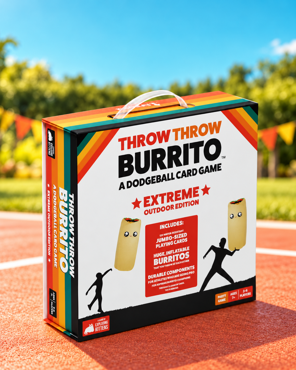 Throw Throw Burrito Extreme (Ingles) - componentes del juego de mesa