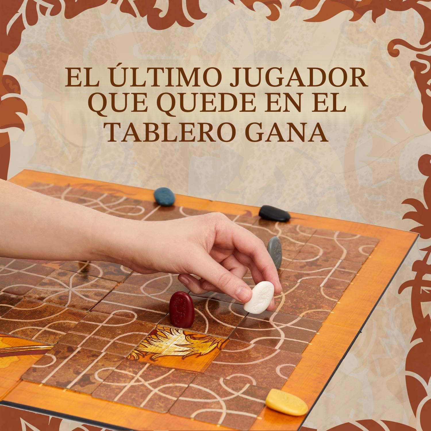 Tsuro (Español) - componentes del juego de mesa