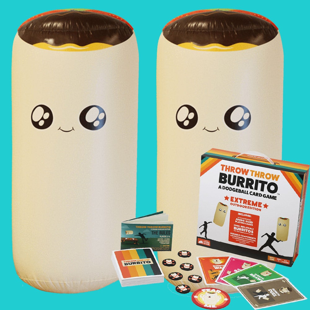 Throw Throw Burrito Extreme (Ingles) - componentes del juego de mesa